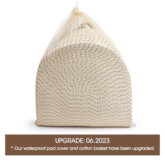 J&JOO Cream Baby Changing Basket, Waterproof, and Portable. New in bag. - Picture 5 of 10